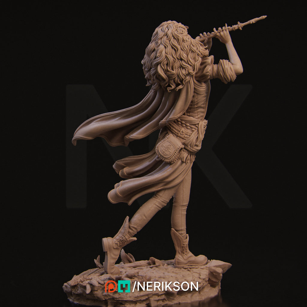 Inithia the Bard | 32mm–140mm | 3D Printed Figure | Art Piece | Nerikson | Nerdy Creations