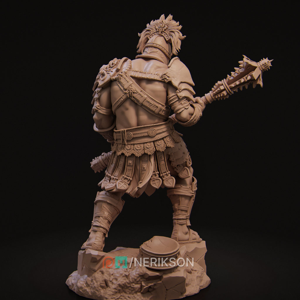 Gladiator Skullcrusher | 32mm–140mm | 3D Printed Figure | Art Piece | Nerikson | Nerdy Creations