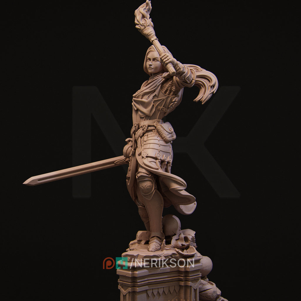 BookNook: Undead Brute | 32mm & 75mm | 3D Printed Figure | Art Piece | Nerikson | Nerdy Creations