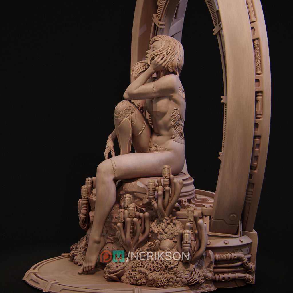 My Identity | 32mm–140mm | 3D Printed Figure | Art Piece | Nerikson | Nerdy Creations