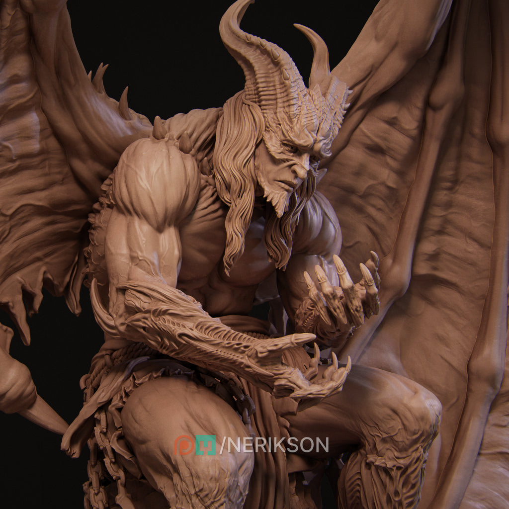 What Have I Become | 32mm–140mm | 3D Printed Figure | Art Piece | Nerikson | Nerdy Creations