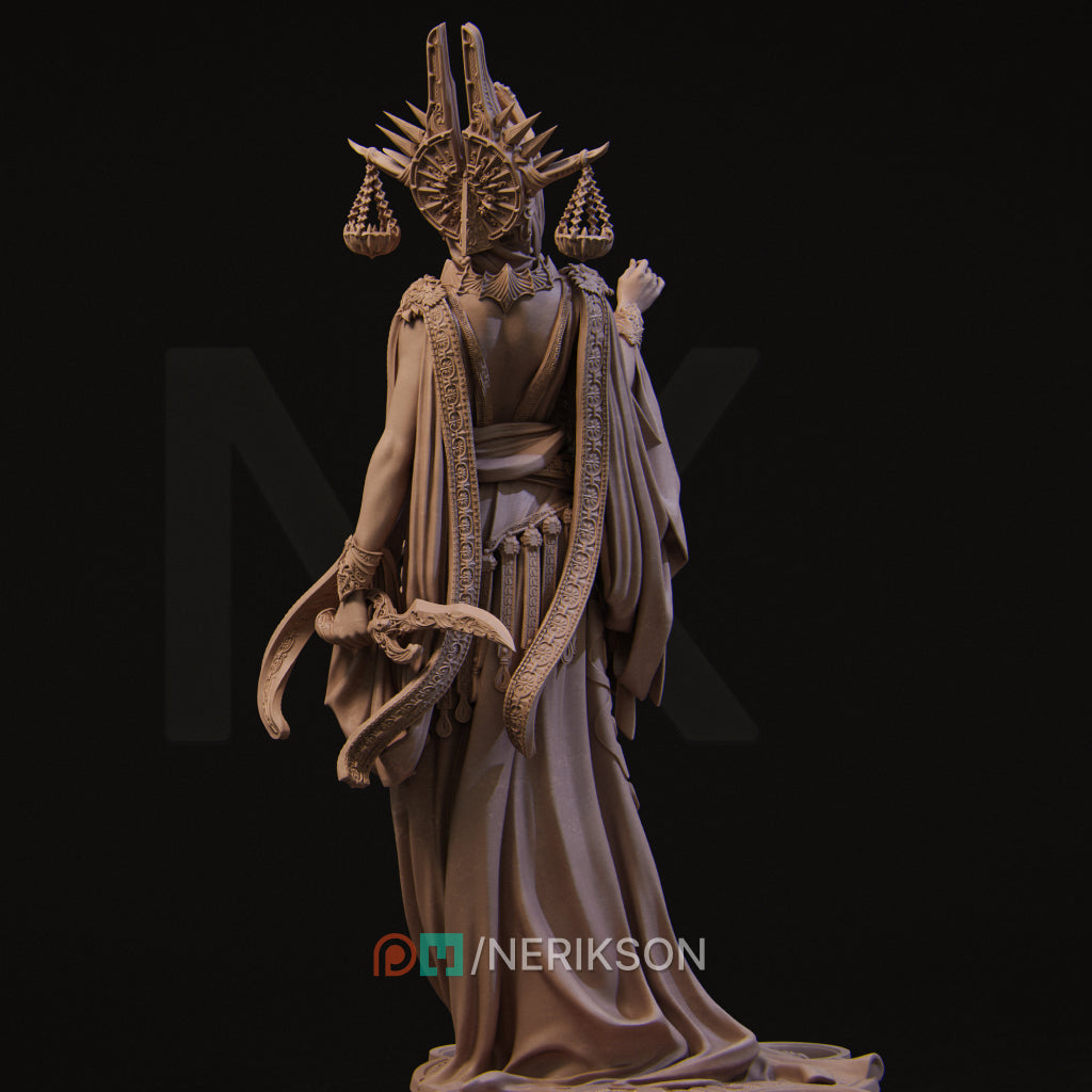 Atropos | 140mm | 3D Printed Bust | Art Piece | Nerikson | Nerdy Creations