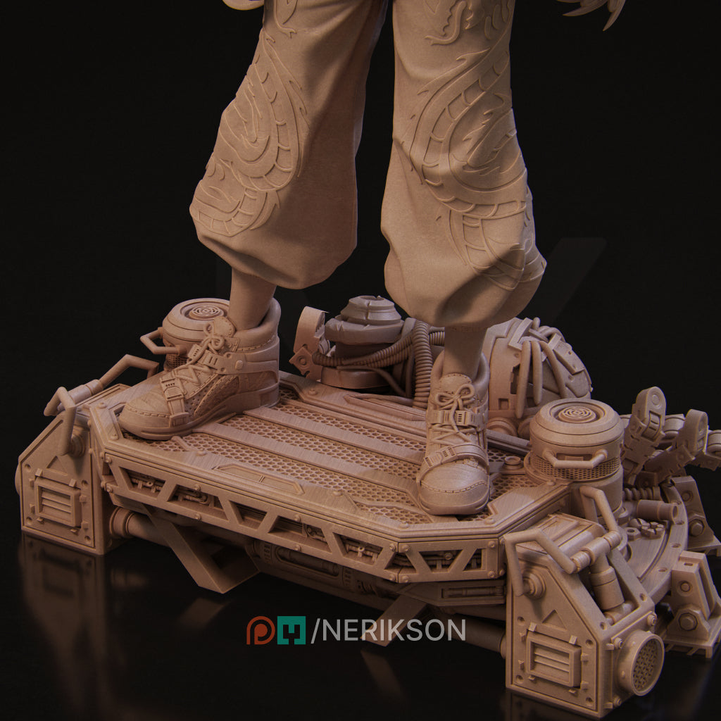Neo-Nixxi | 32mm–140mm | 3D Printed Robot Figure | Art Piece | Nerikson | Nerdy Creations