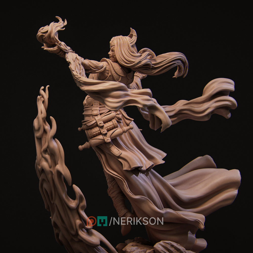 Price of Magic | 32mm–140mm | 3D Printed Figure | Art Piece | Nerikson | Nerdy Creations