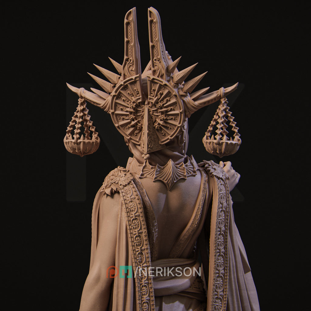 Atropos | 140mm | 3D Printed Bust | Art Piece | Nerikson | Nerdy Creations