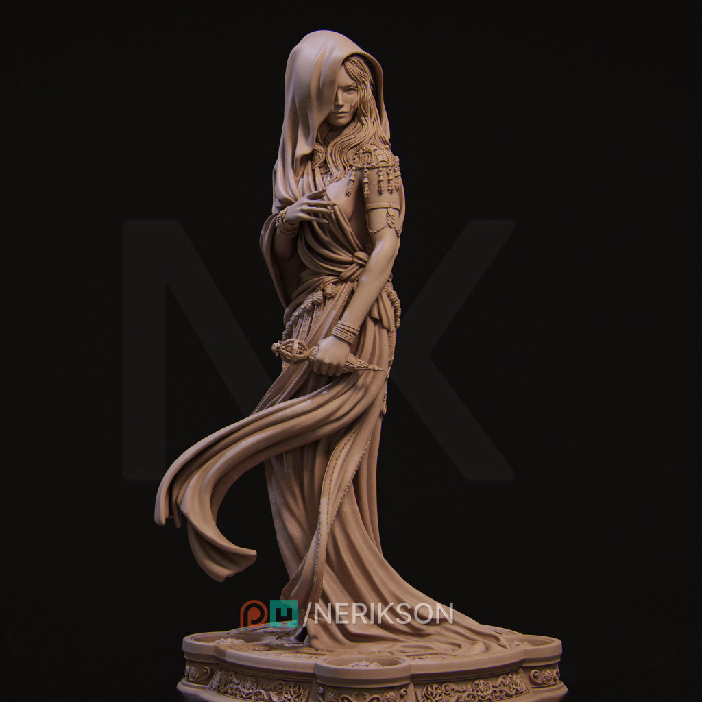 Klotho | 140mm | 3D Printed Bust | Art Piece | Nerikson | Nerdy Creations