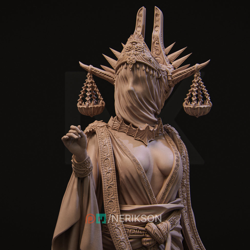 Atropos | 32mm–140mm | 3D Printed Figure | Art Piece | Nerikson | Nerdy Creations