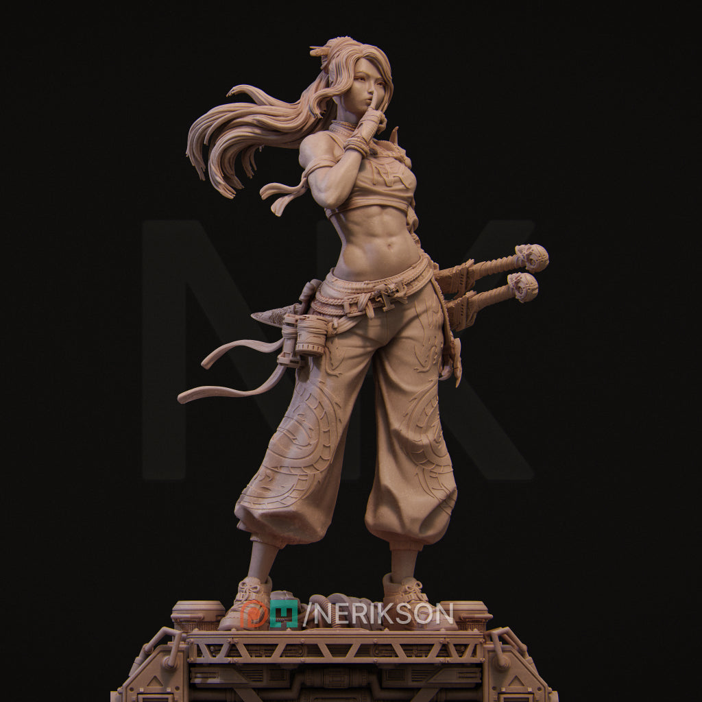 Neo-Nixxi | 32mm–140mm | 3D Printed Diorama Set | Art Piece | Nerikson | Nerdy Creations