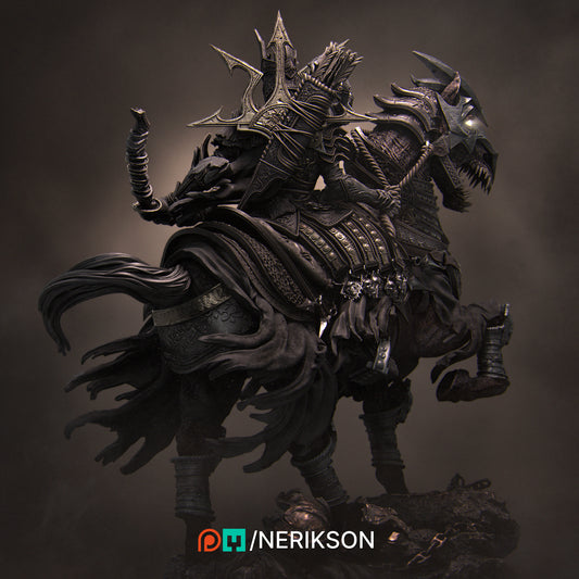 Conquest | 32mm & 140mm | 3D Printed Figure | Art Piece | Nerikson | Nerdy Creations