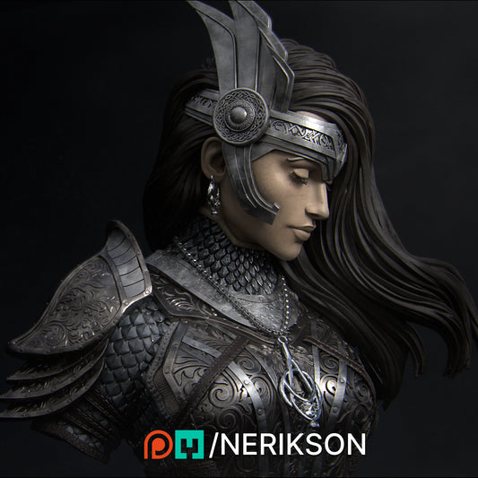 Rowena | 3D Printed Statue | Art Piece | Nerikson | Nerdy Creations