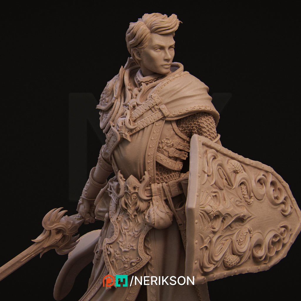 Aaron | 140mm | 3D Printed Bust | Art Piece | Nerikson | Nerdy Creations