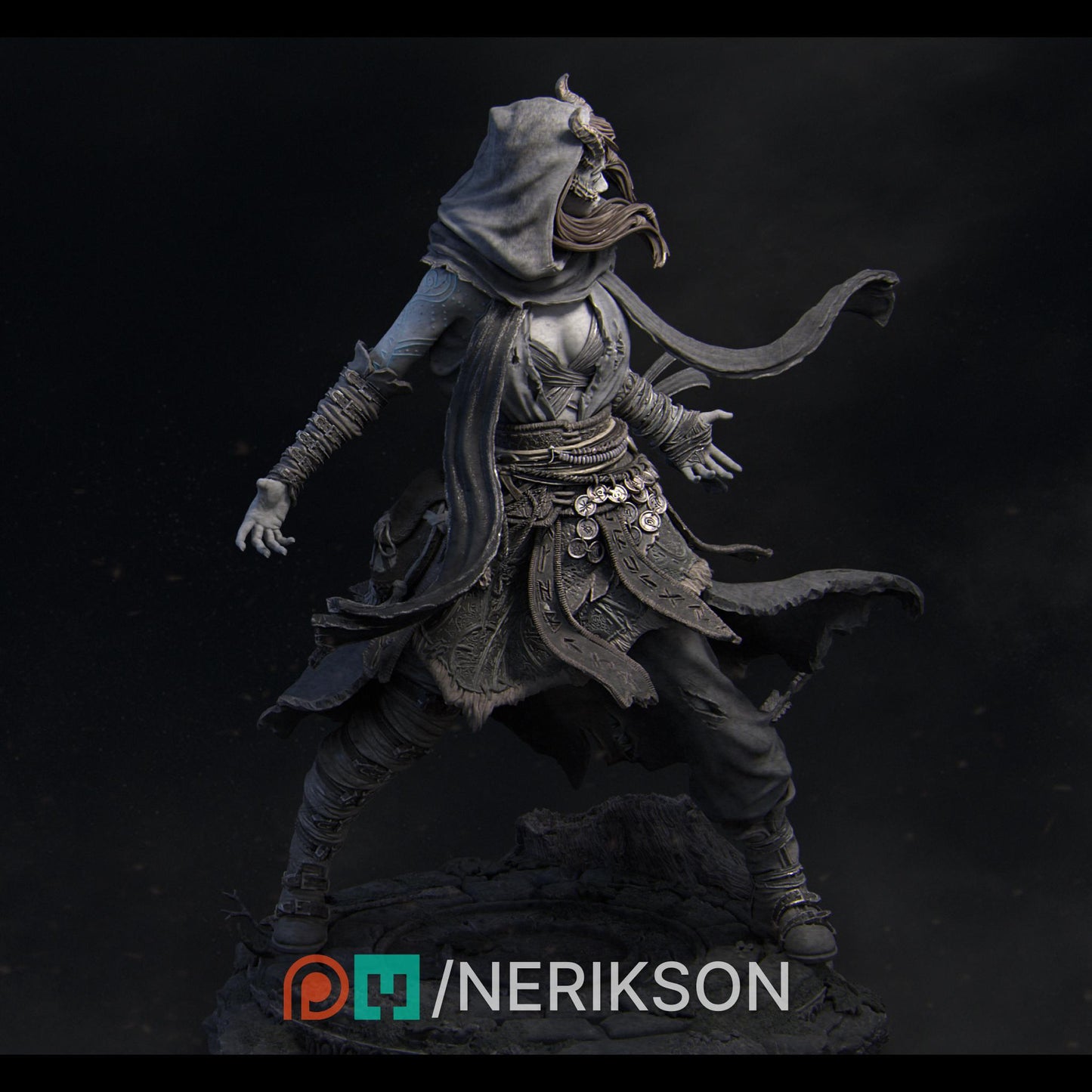 Rowena Statue | 3D Printed Bust | Art Piece | Nerikson | Nerdy Creations