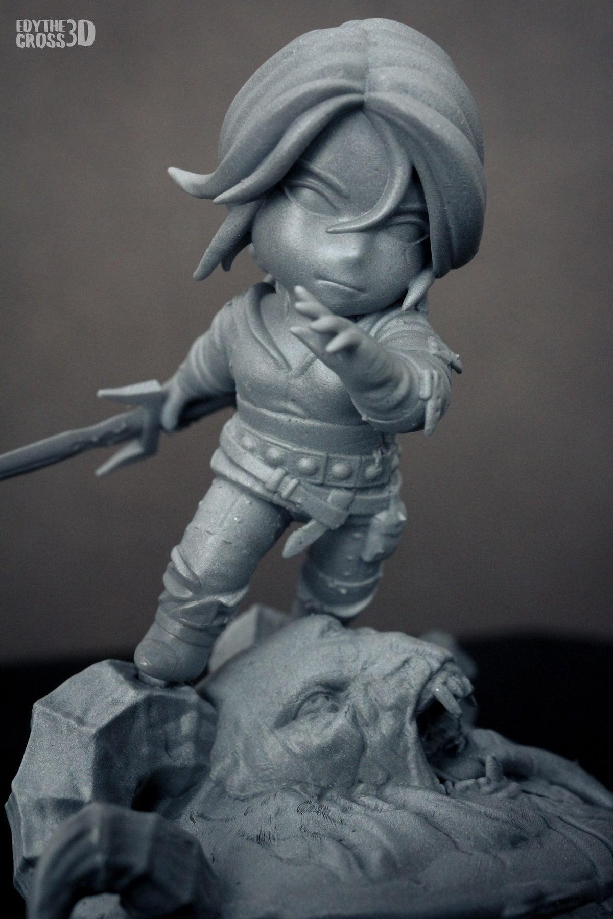 Chibi Ciri resin figure