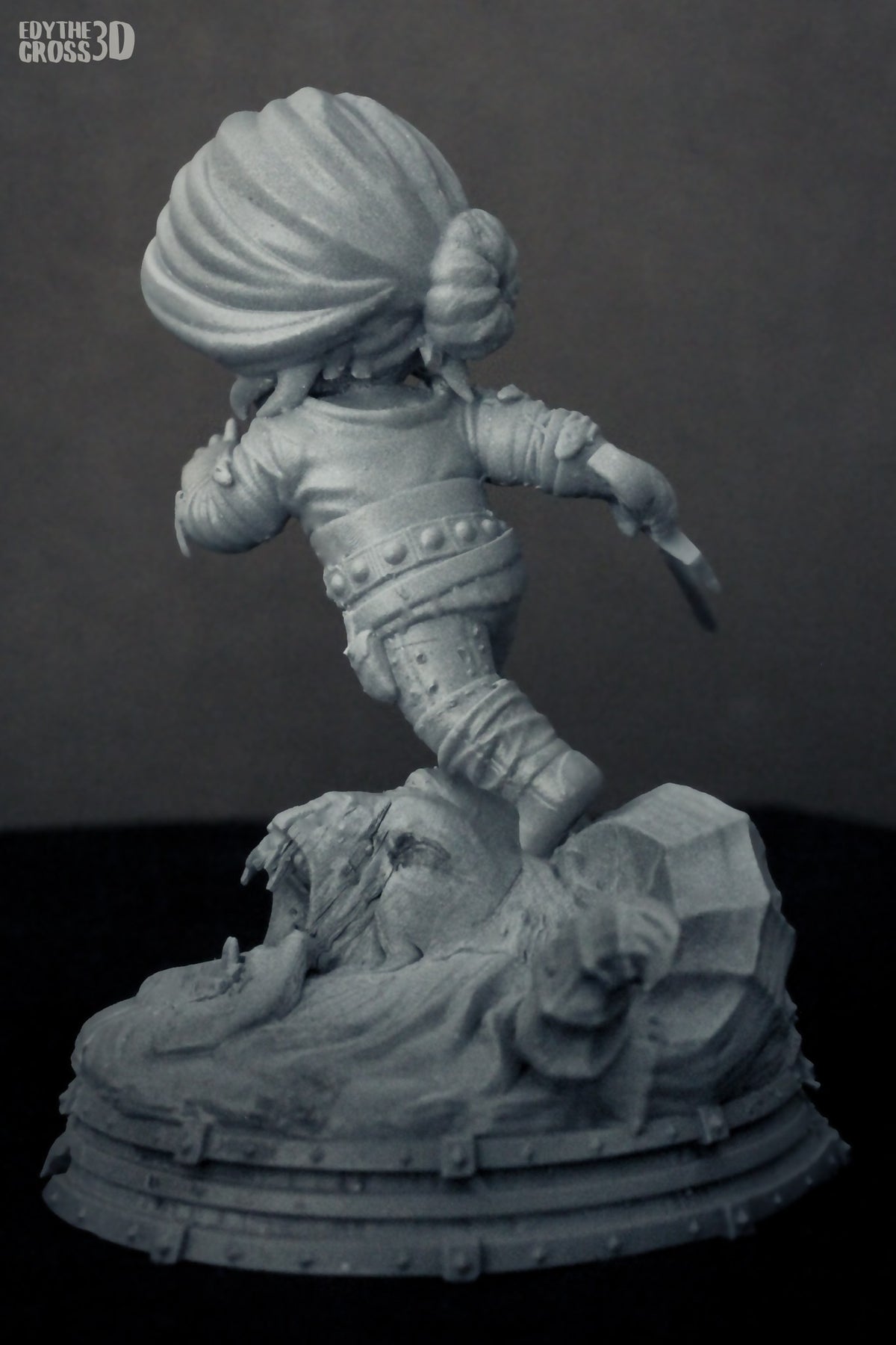 Chibi Ciri resin figure