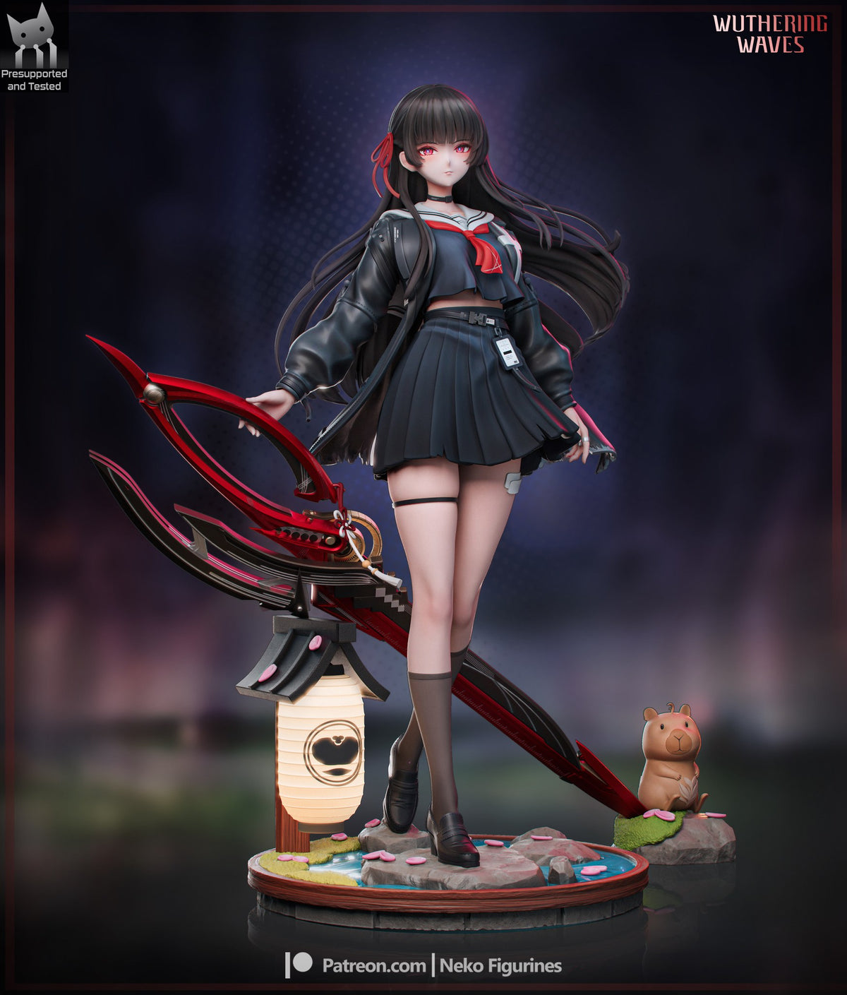 Chisa (Wuthering Waves) resin figure