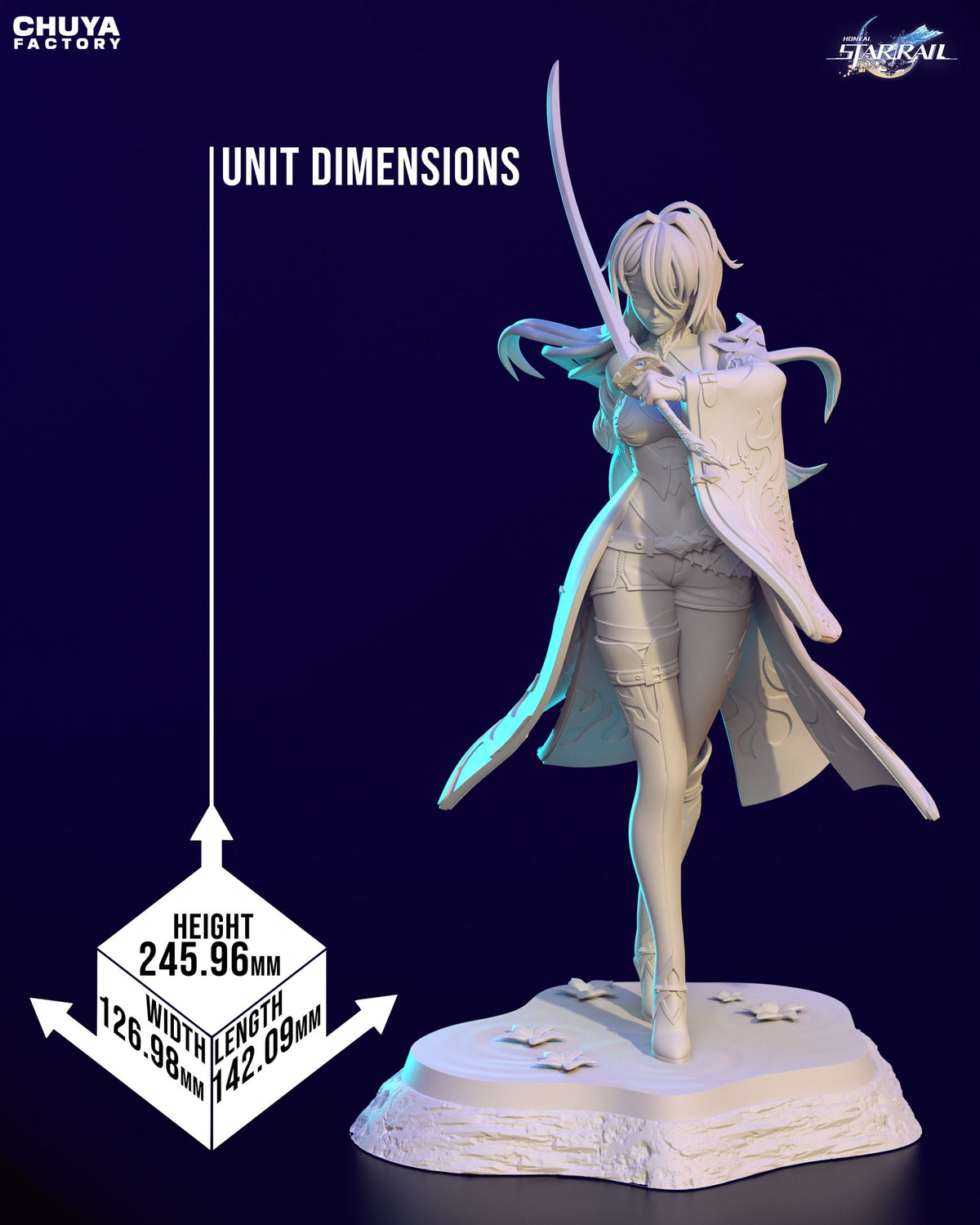 Acheron resin figure