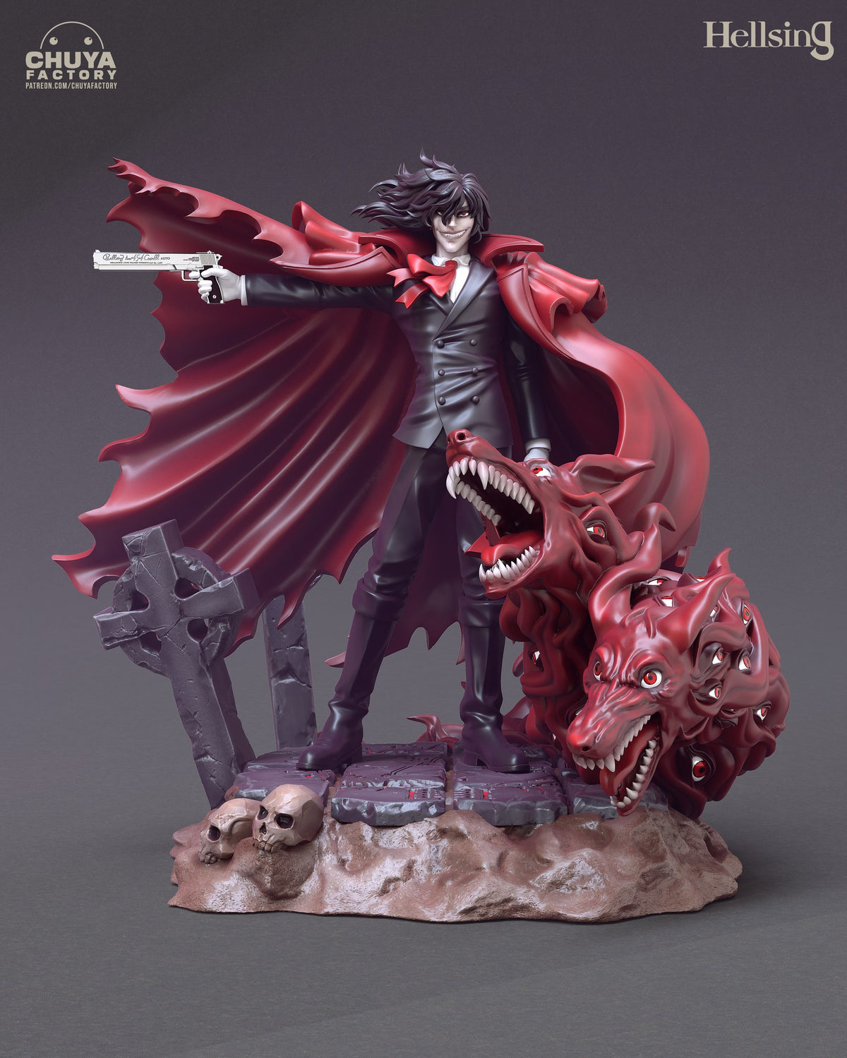Alucard resin figure