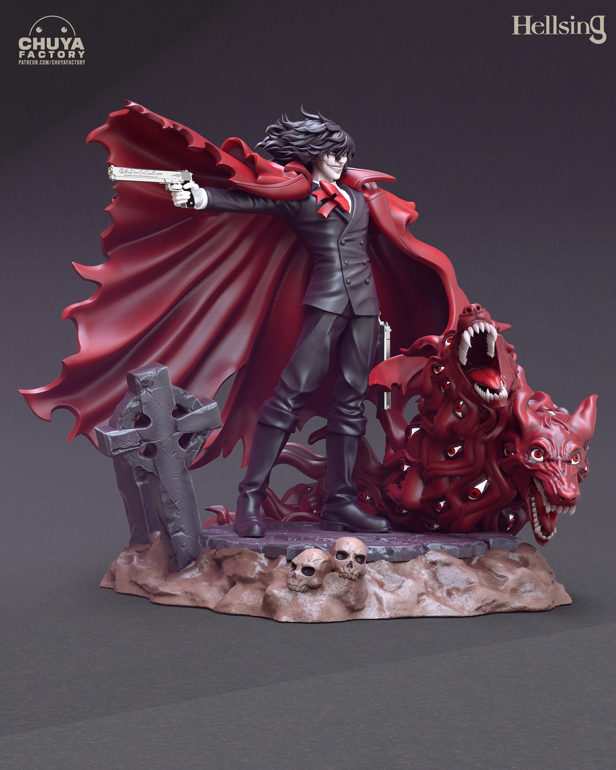 Alucard resin figure