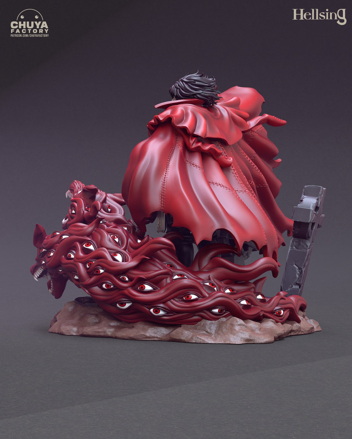 Alucard resin figure