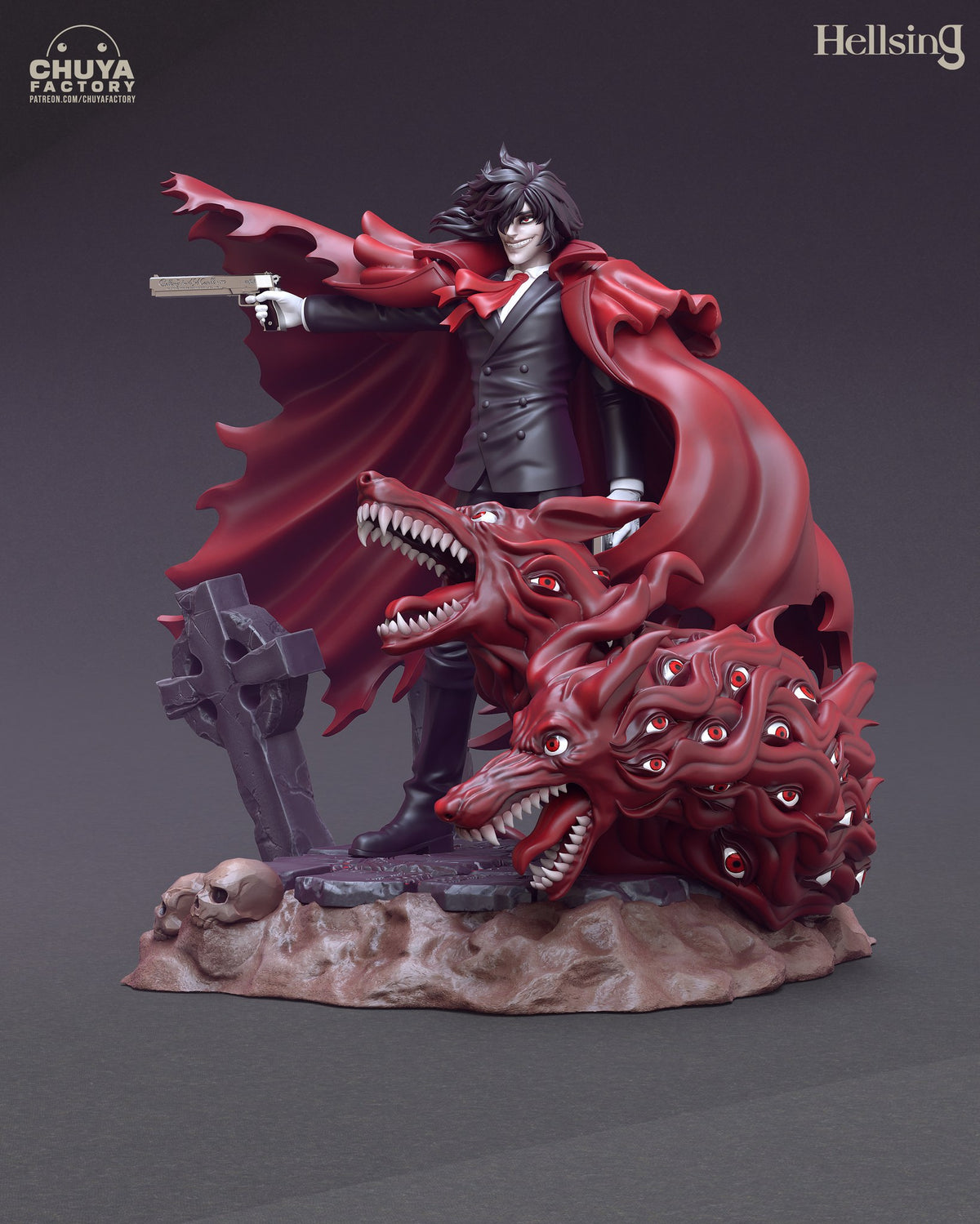 Alucard resin figure