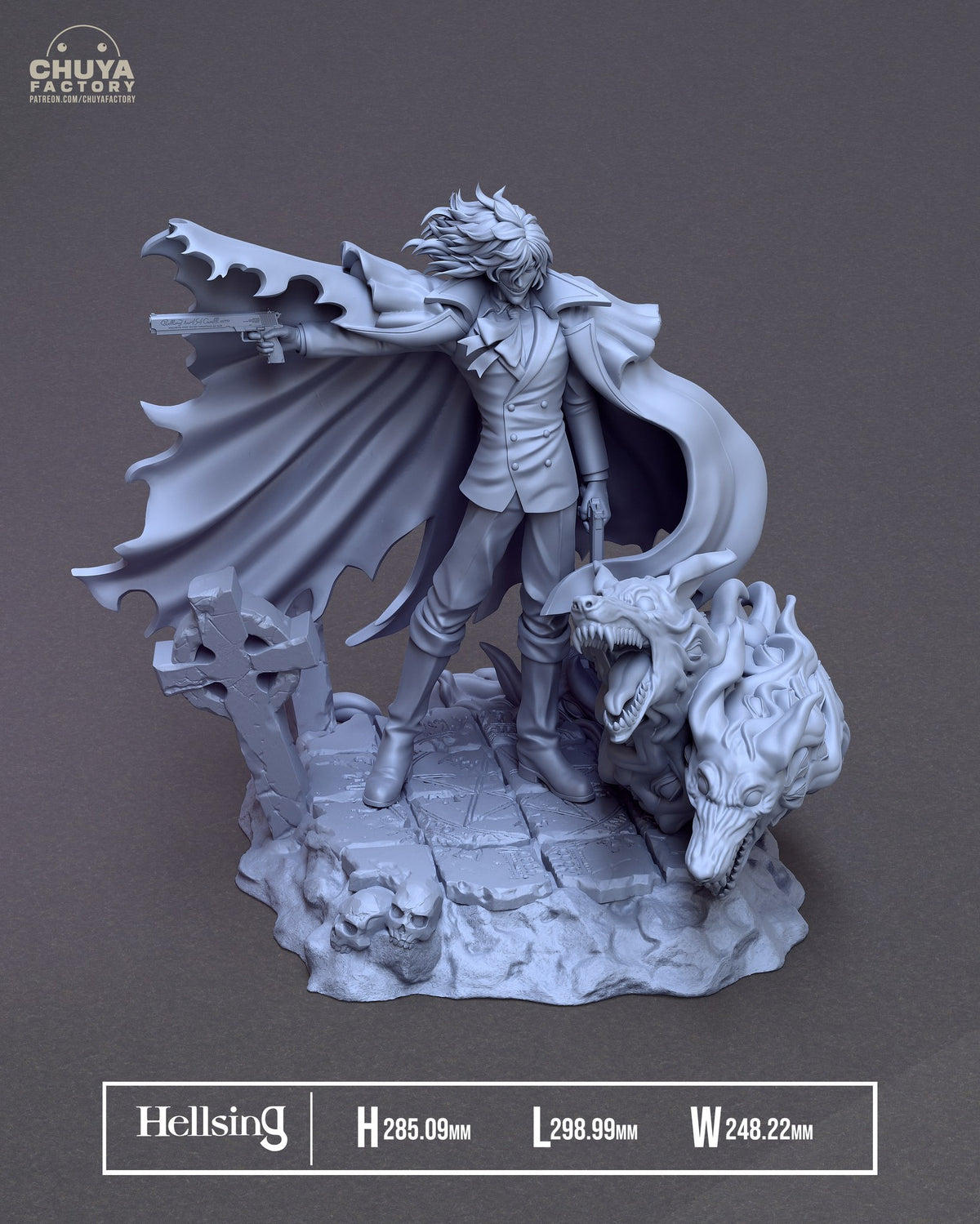 Alucard resin figure