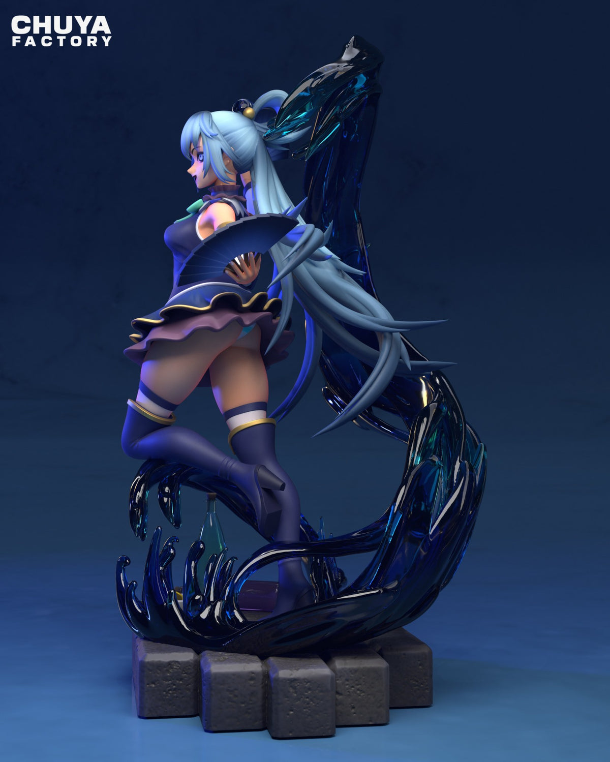 Aqua resin figure