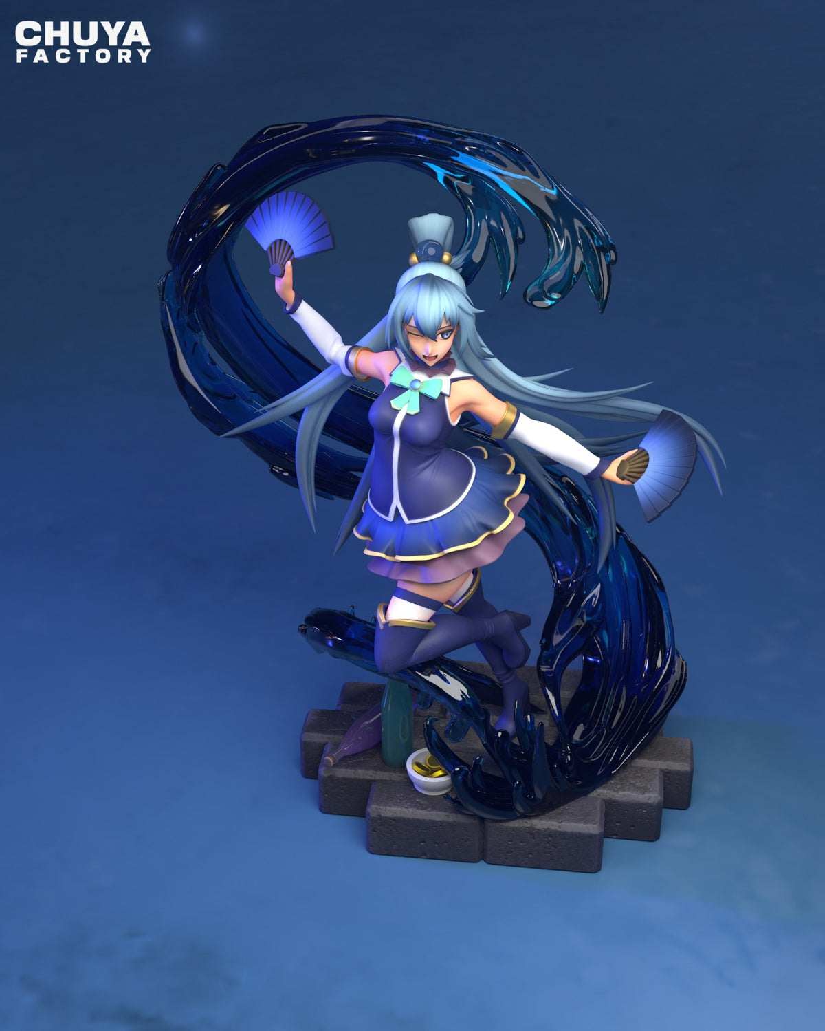 Aqua resin figure