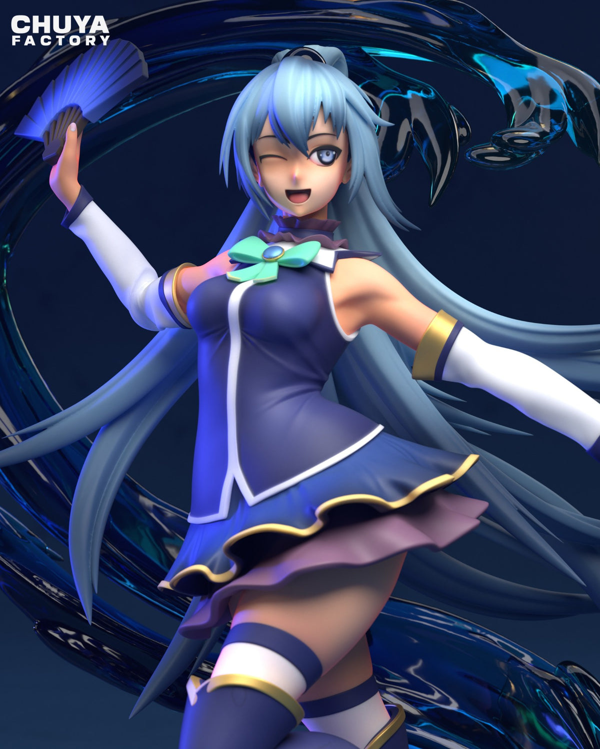 Aqua resin figure