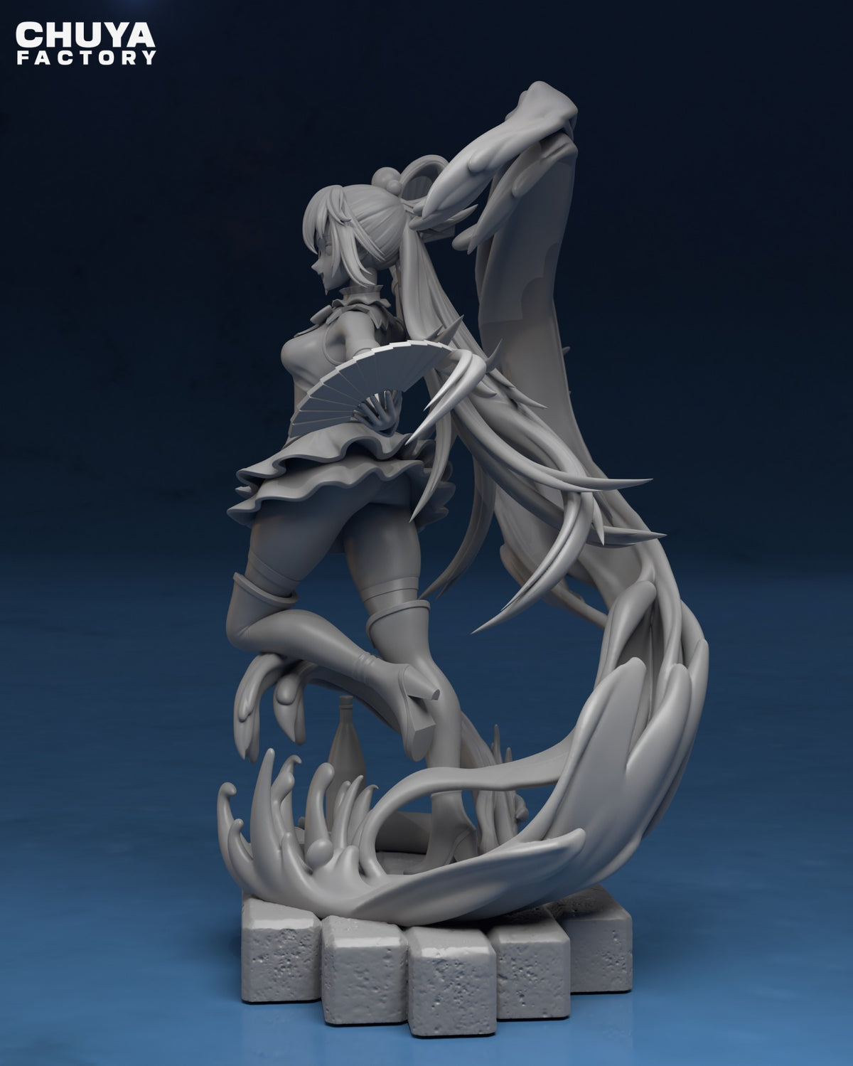Aqua resin figure