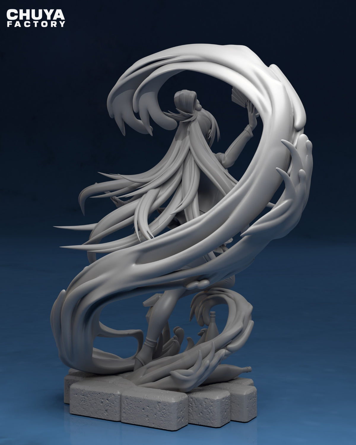 Aqua resin figure