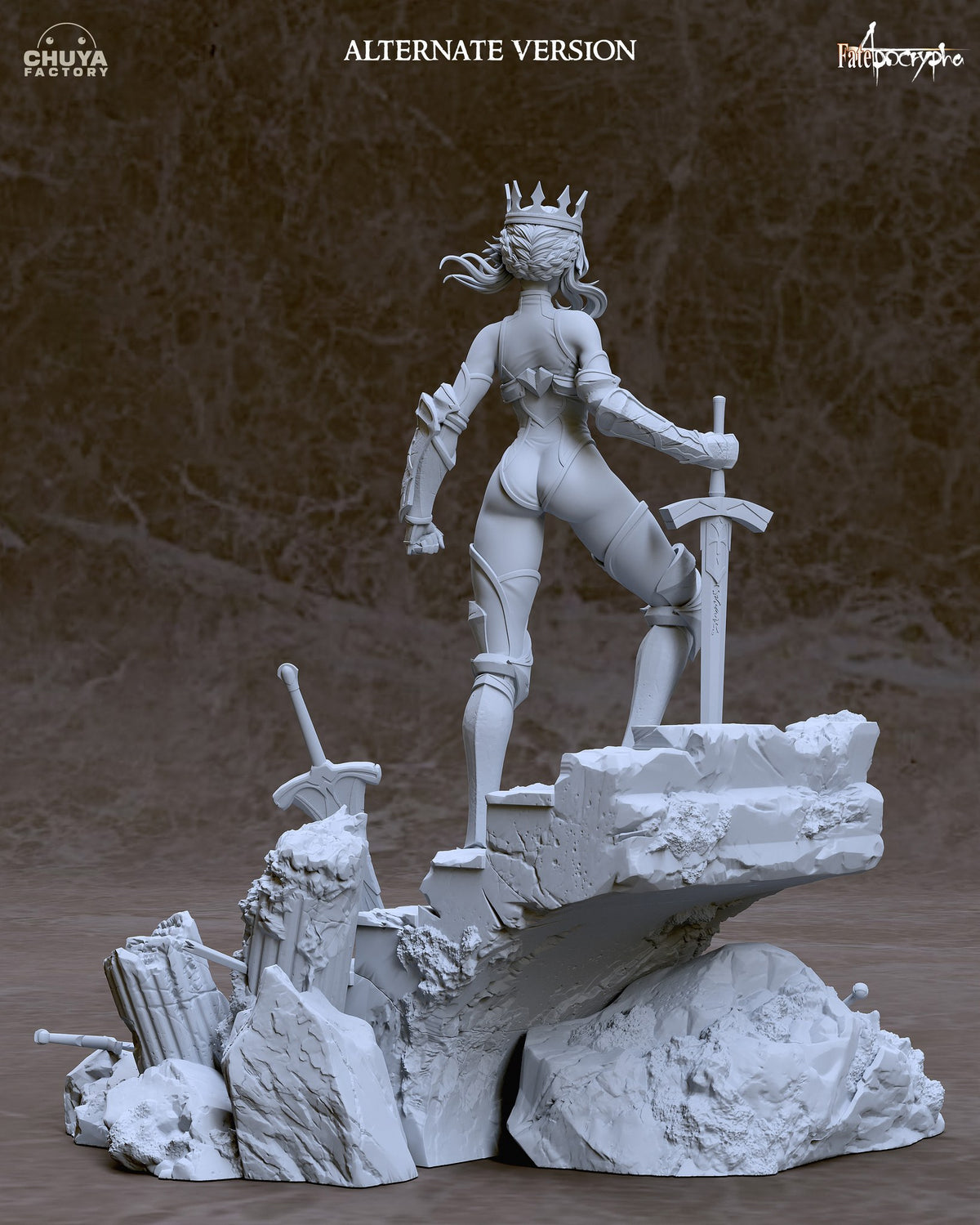 Artoria Pendragon resin figure