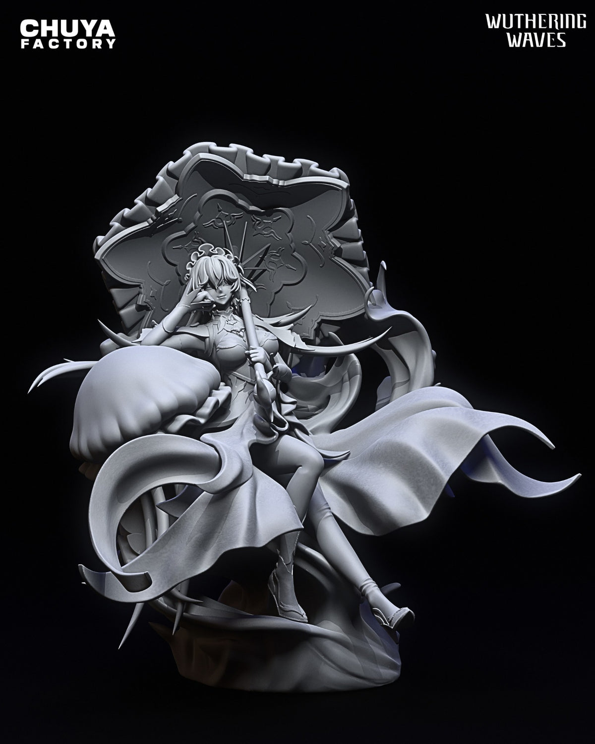 Cantarella resin figure