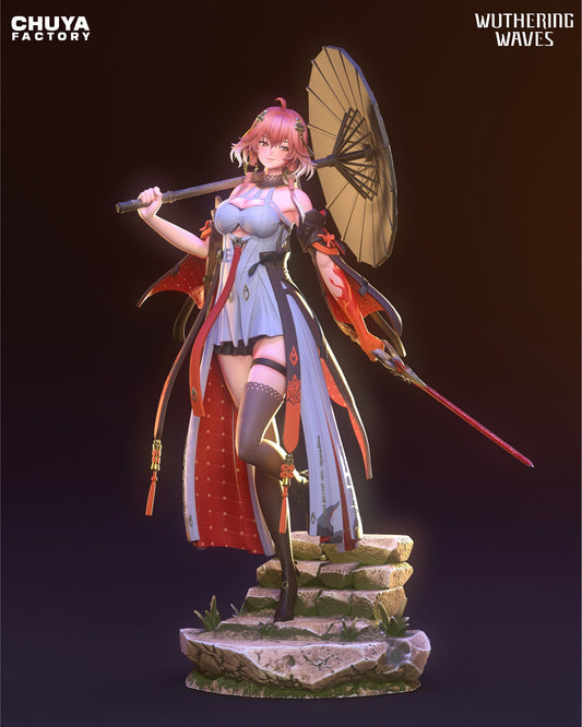 Chang Li resin figure