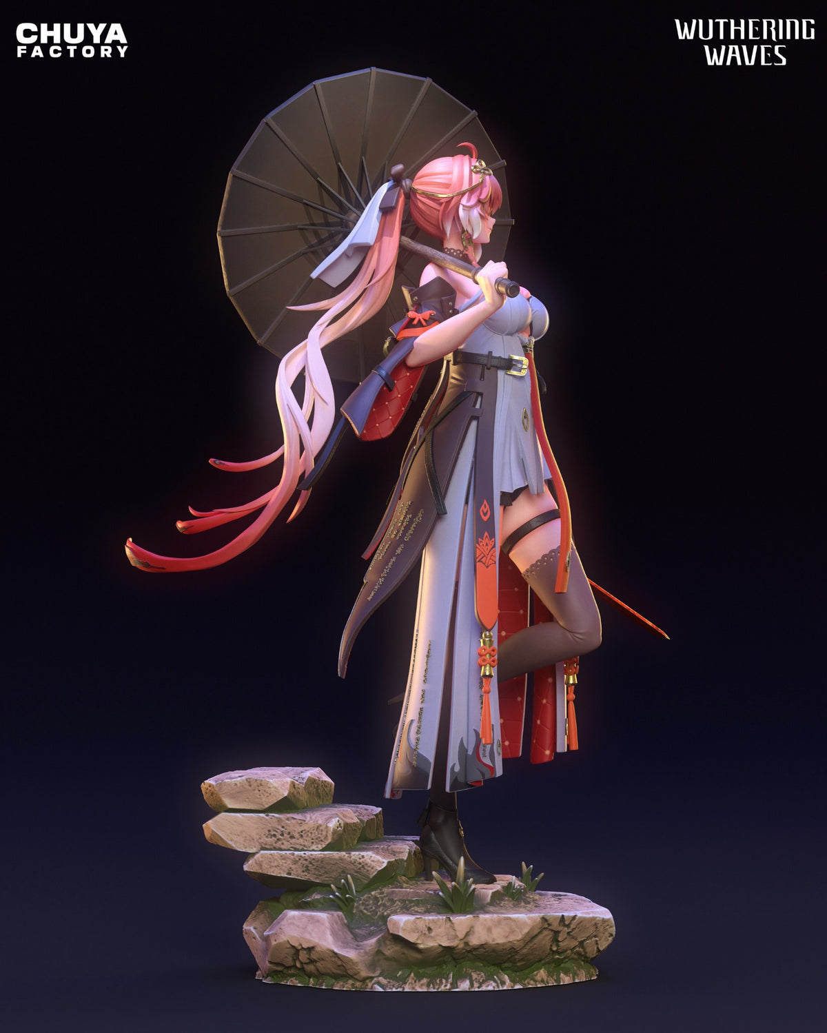 Chang Li resin figure