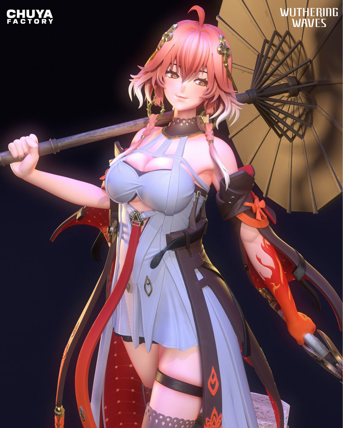 Chang Li resin figure