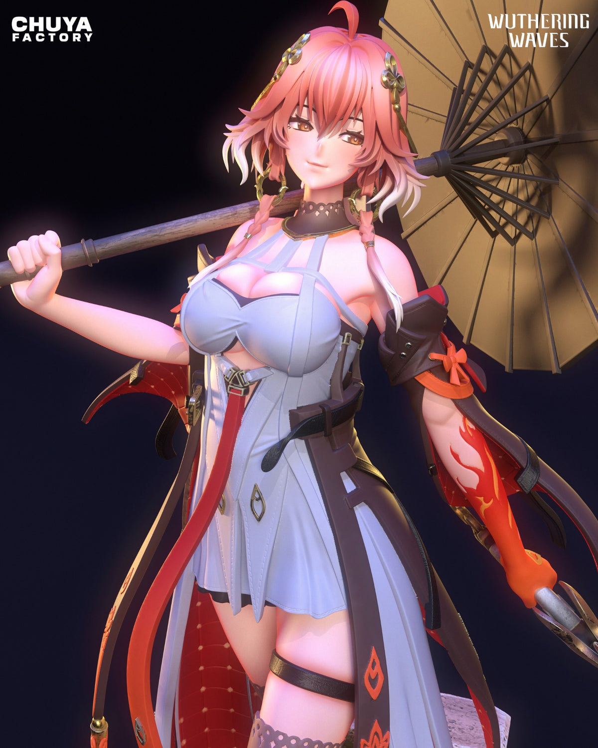 Chang Li resin figure