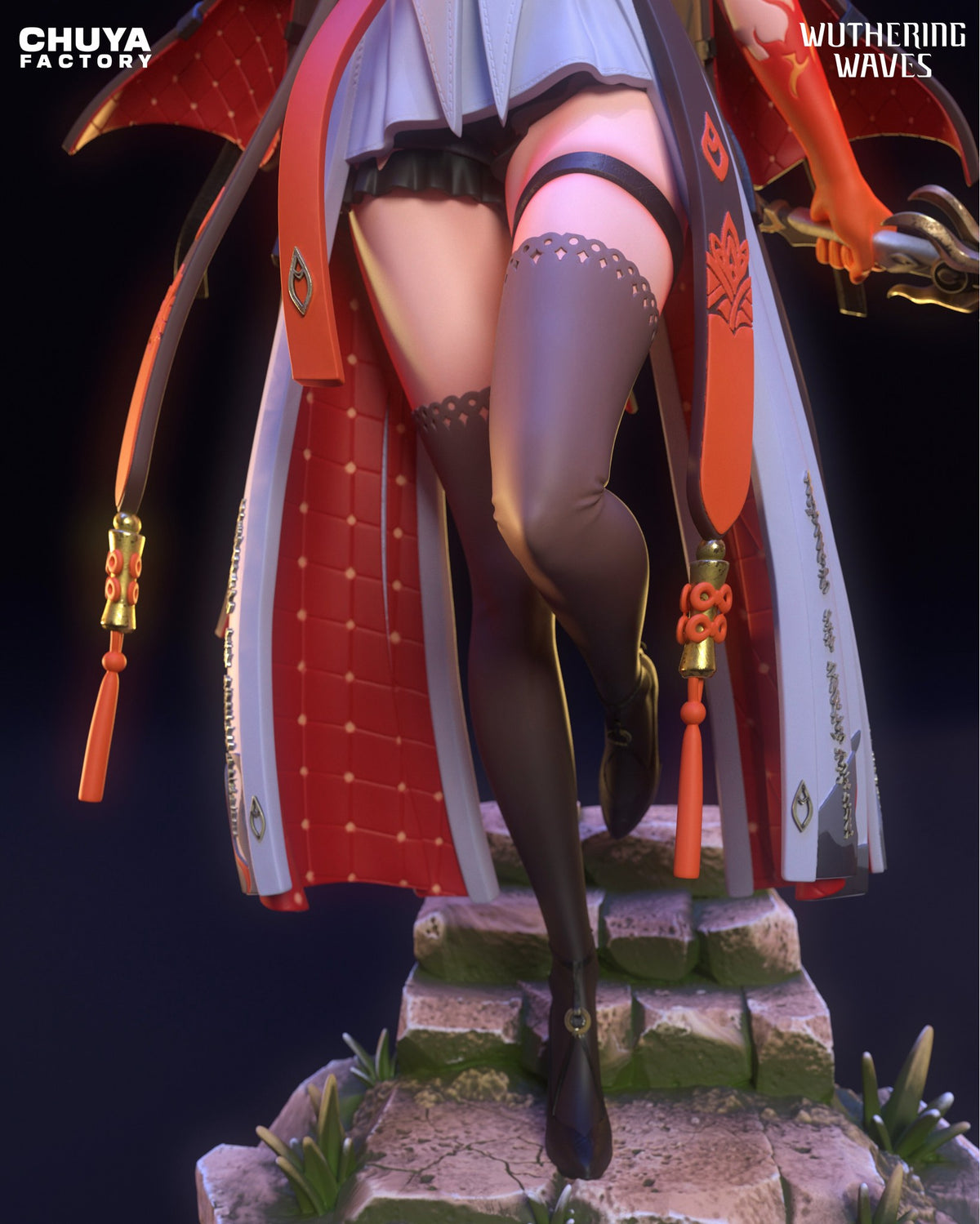 Chang Li resin figure