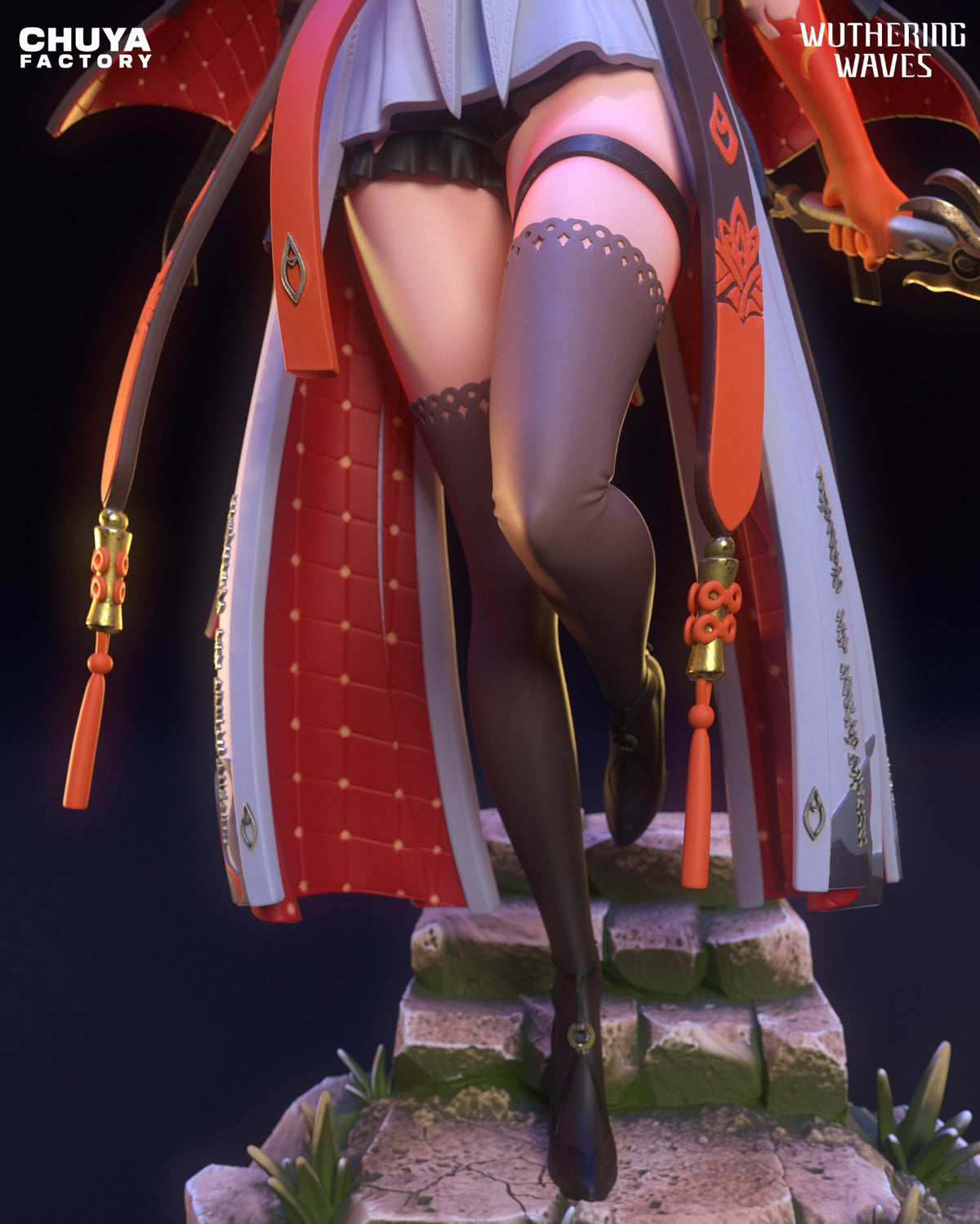 Chang Li resin figure