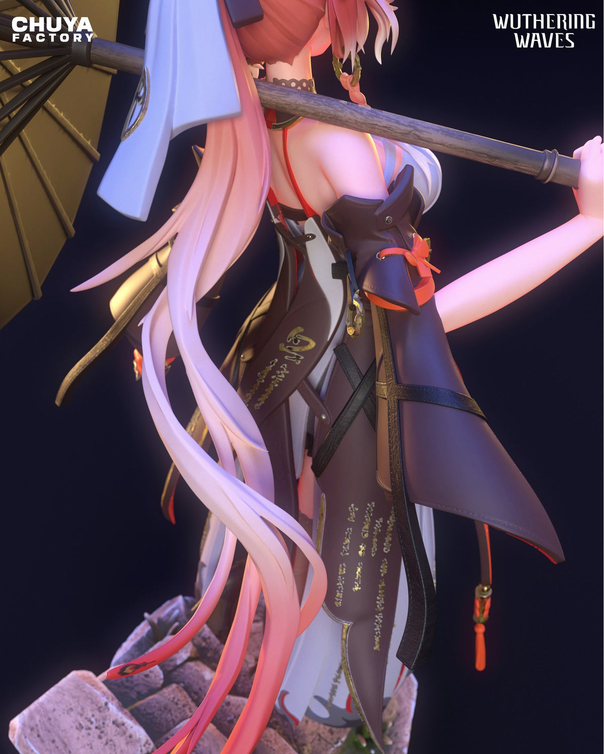 Chang Li resin figure