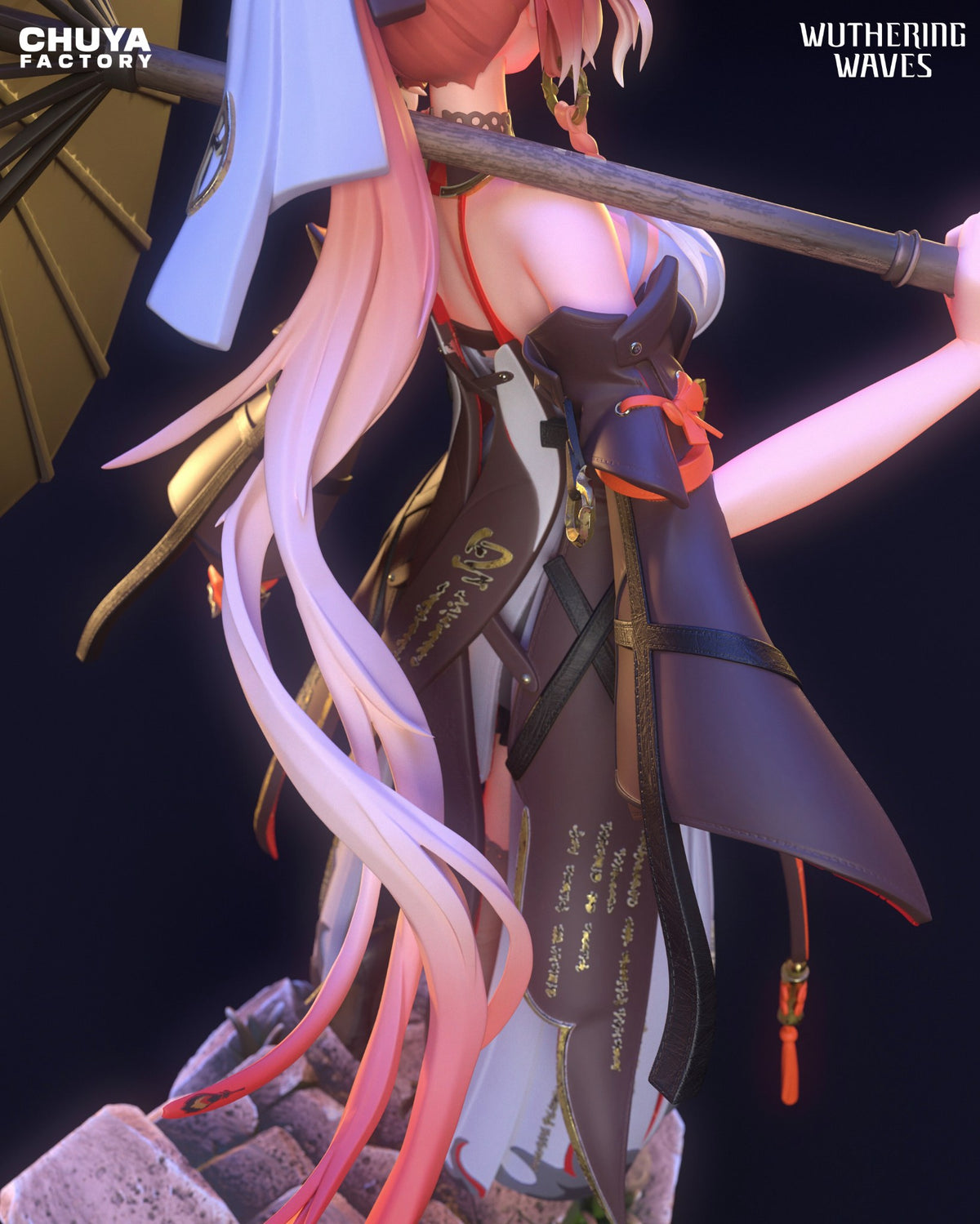 Chang Li resin figure