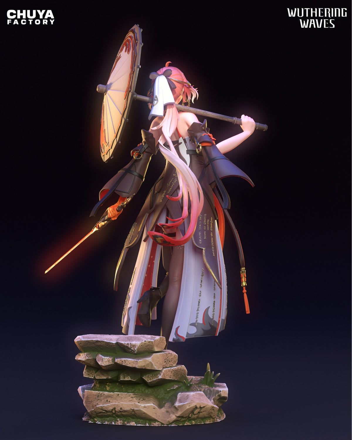 Chang Li resin figure