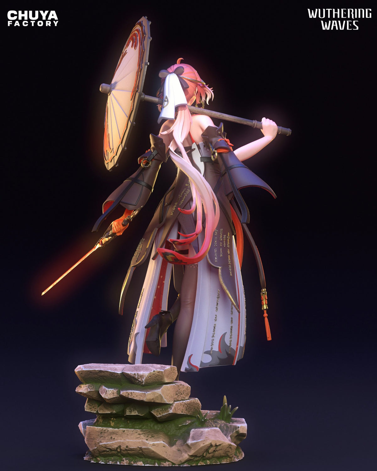 Chang Li resin figure