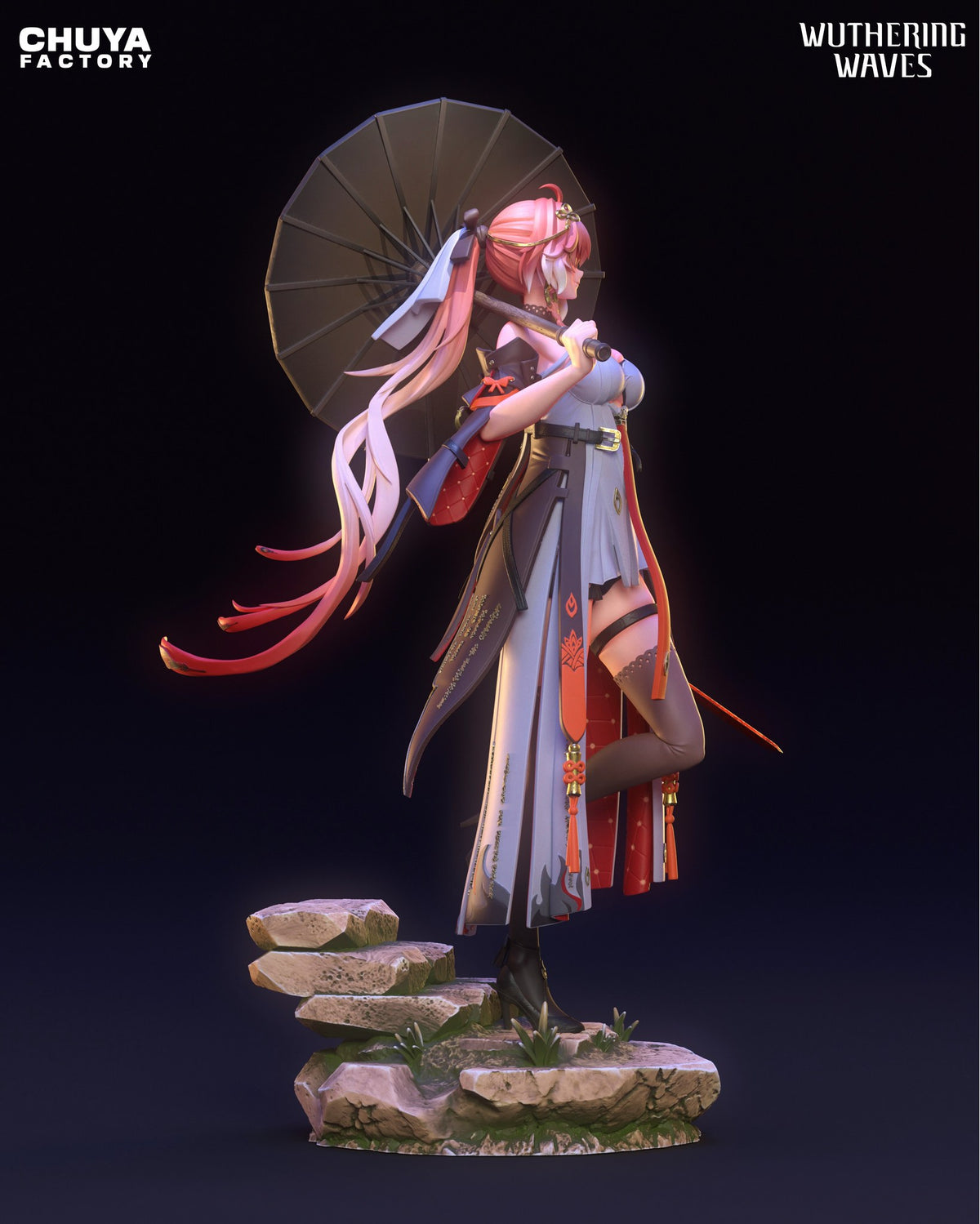 Chang Li resin figure