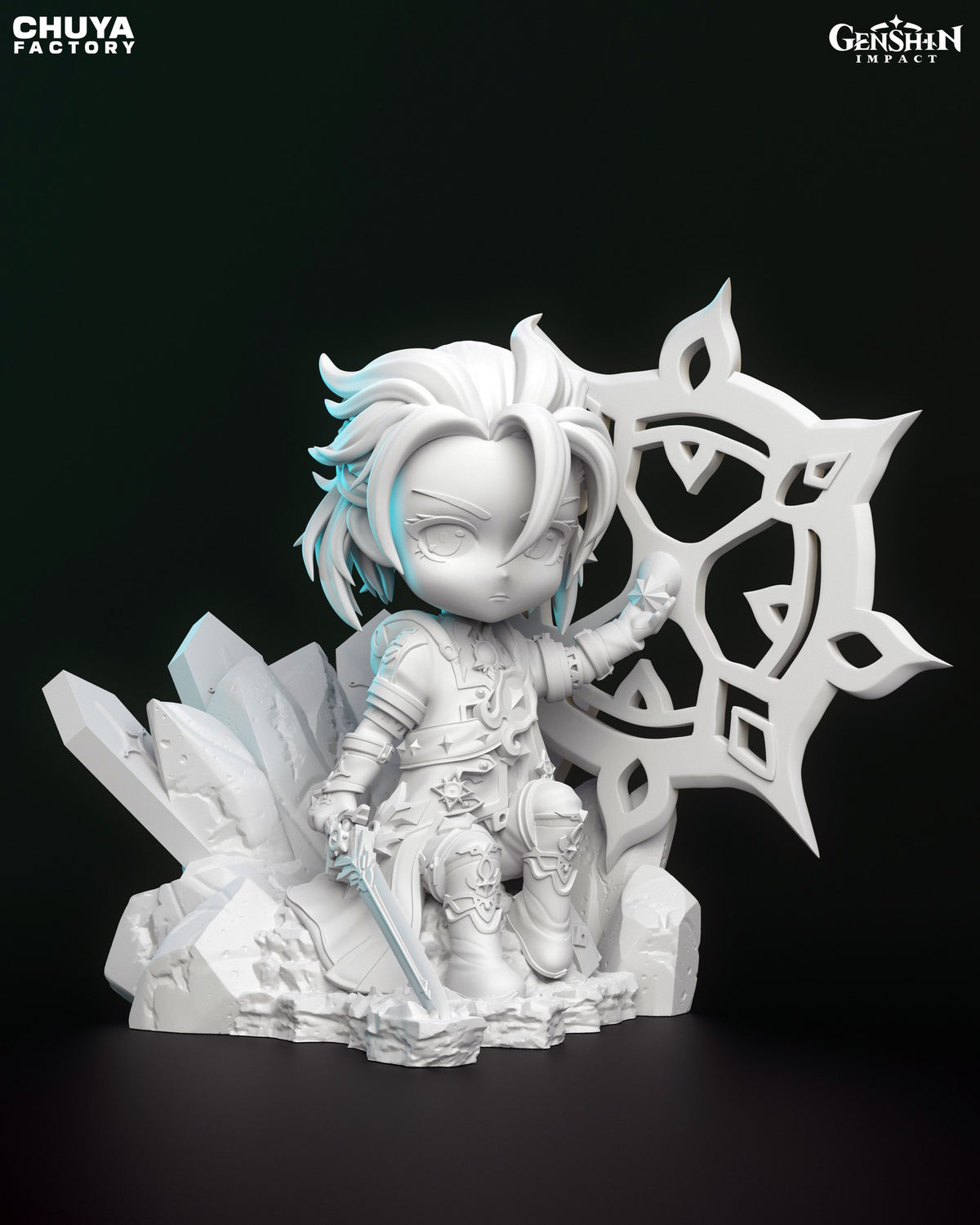 Chibi Albedo resin figure