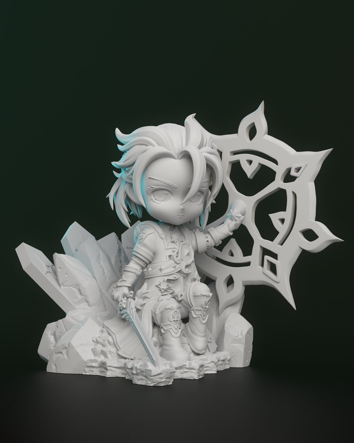 Chibi Albedo resin figure