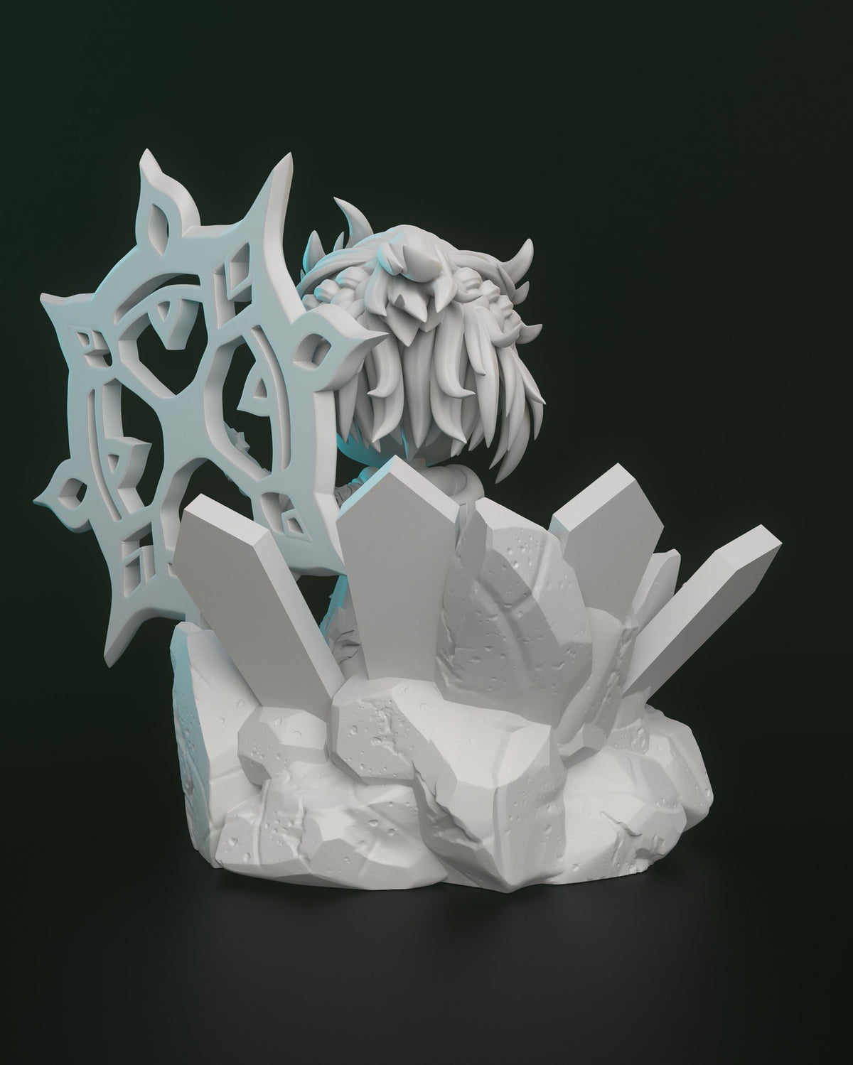 Chibi Albedo resin figure