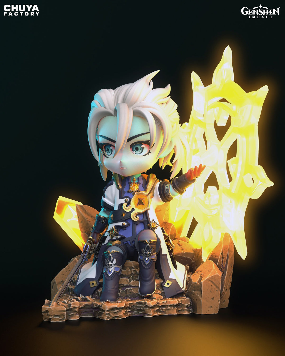 Chibi Albedo resin figure