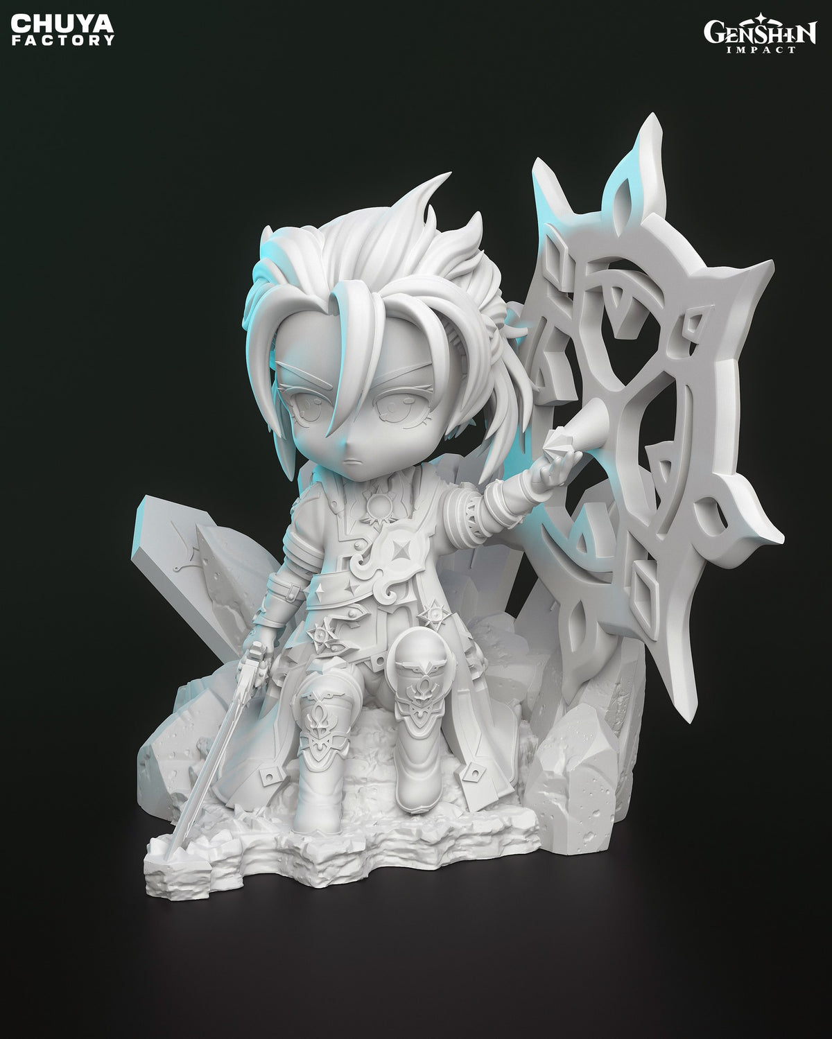Chibi Albedo resin figure