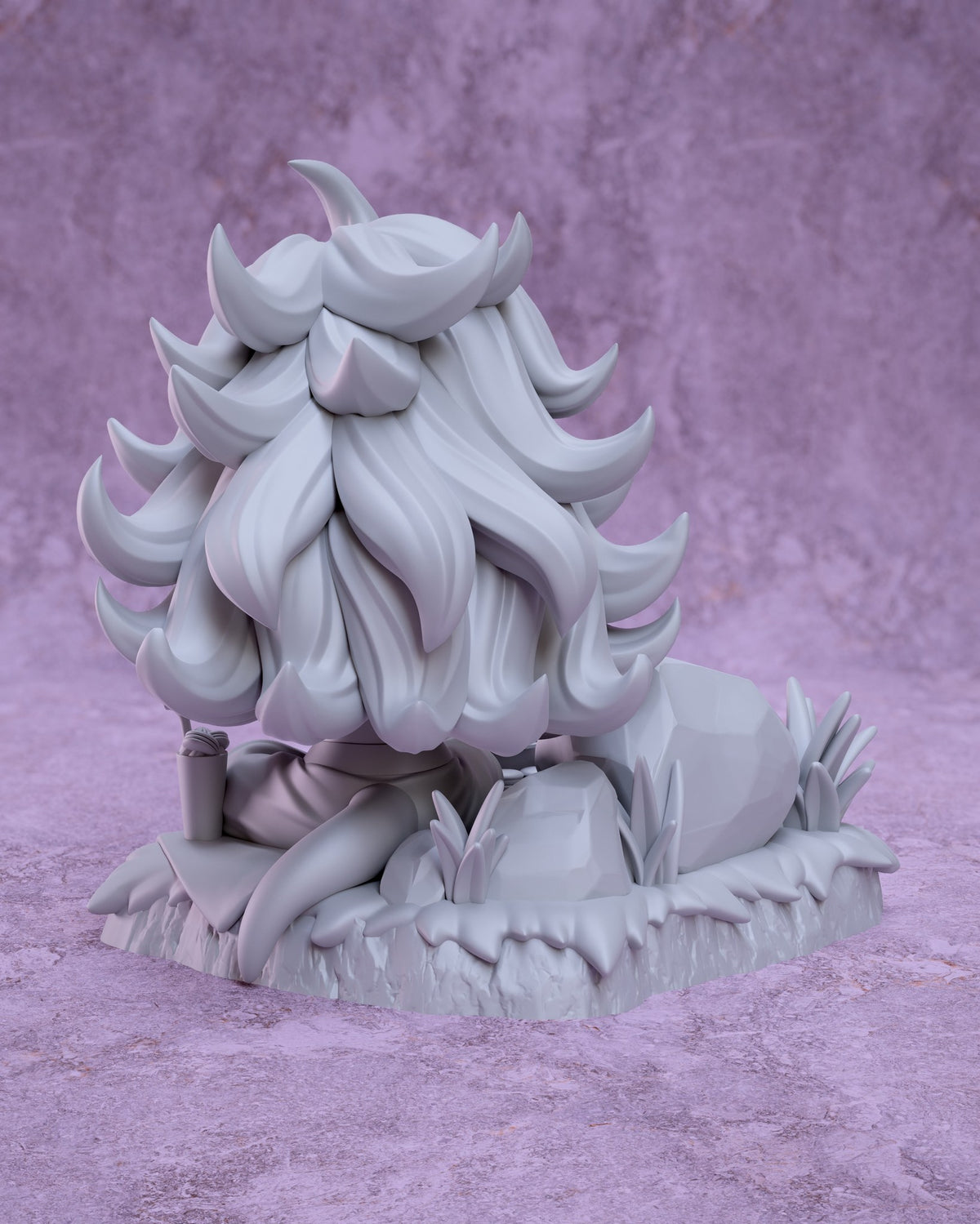Chibi Android 21 resin figure
