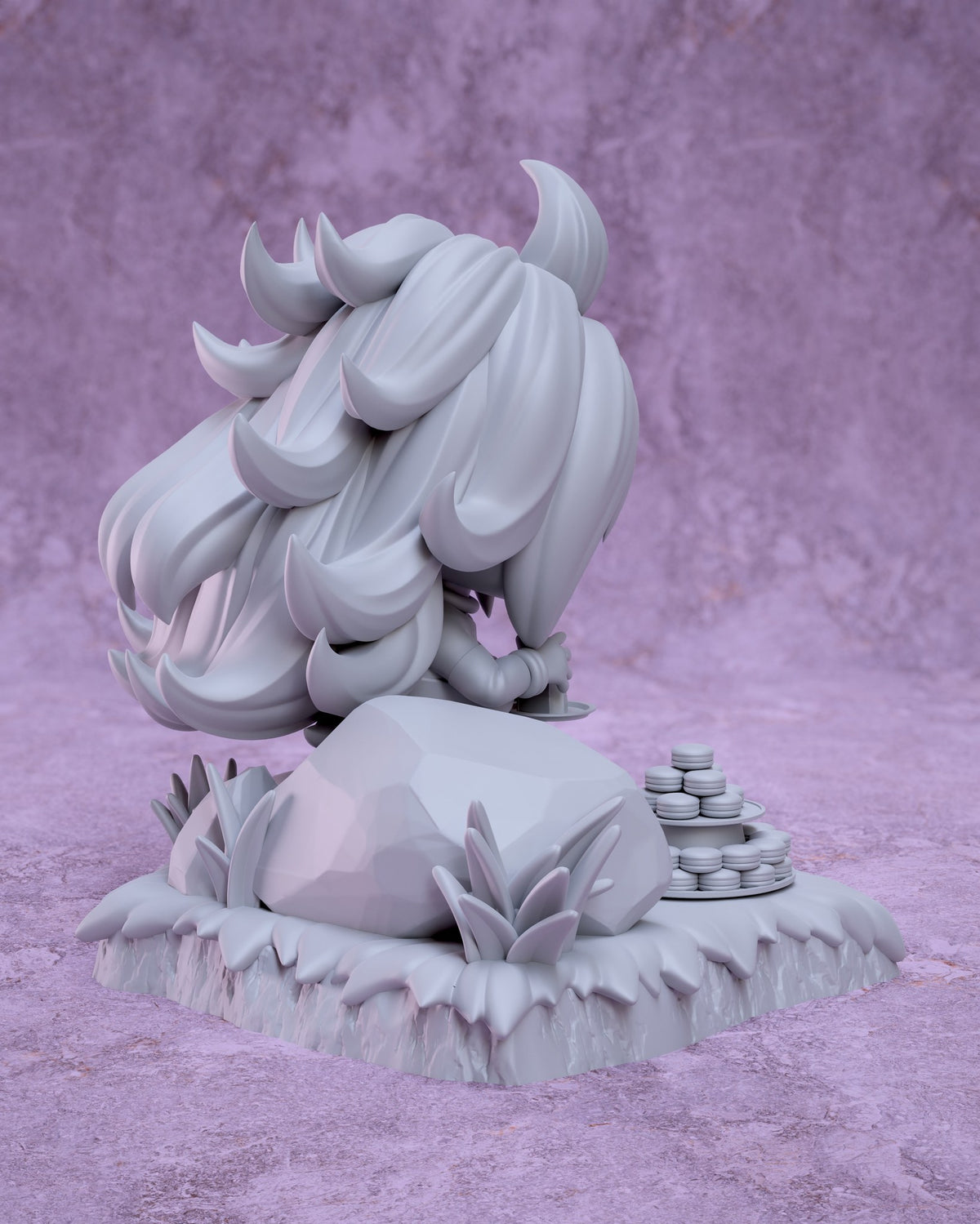 Chibi Android 21 resin figure